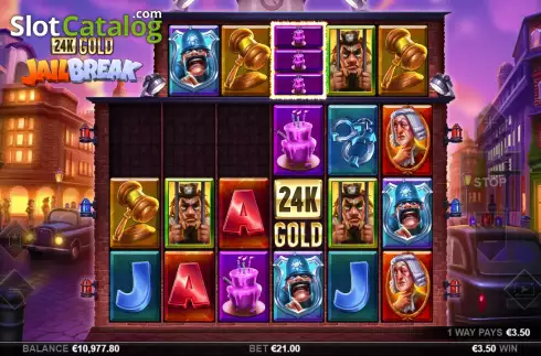 Скрин3. 24K Gold JailBreak слот