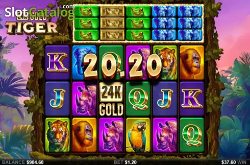 Скрин3. 24K Gold Tiger слот
