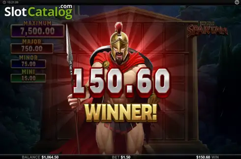 Скрин3. 24K Gold Spartan слот