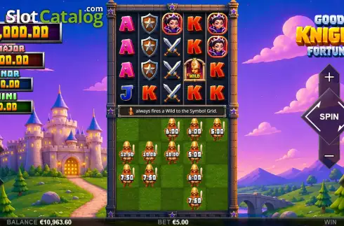 Скрин2. Good Knight Fortune слот