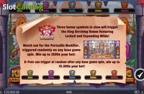 Скрин2. King Kerching слот