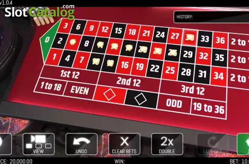 Скрин3. Roulette (HungryBear) слот