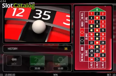 Скрин5. Roulette (HungryBear) слот