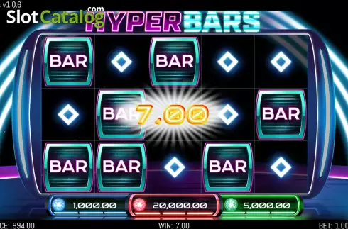 Скрин4. Hyper Bars слот