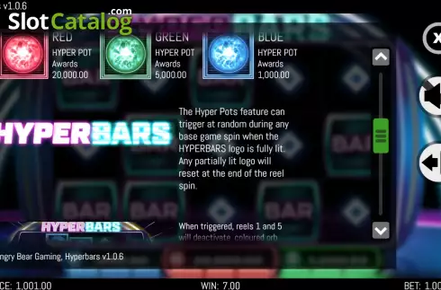 Скрин9. Hyper Bars слот