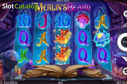 Скрин2. Merlin's Beard слот