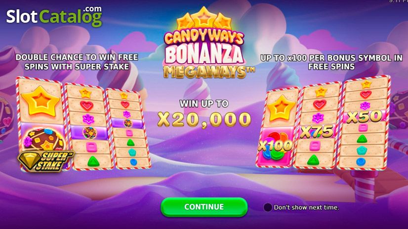 Candyways Bonanza Megaways Candyways Bonanza Megaways