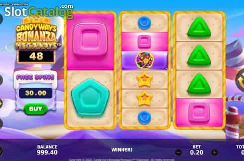 Скрин4. Candyways Bonanza Megaways слот
