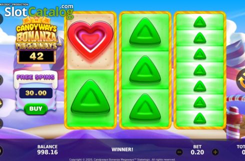 Скрин5. Candyways Bonanza Megaways слот