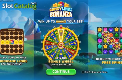 Скрин2. Candy Links Bonanza слот