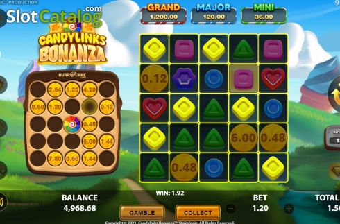 Скрин7. Candy Links Bonanza слот