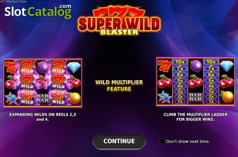 Скрин2. Super Wild Blaster слот