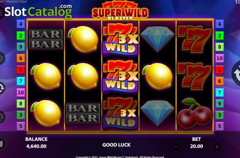 Скрин5. Super Wild Blaster слот