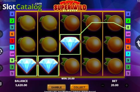 Скрин7. Super Wild Blaster слот