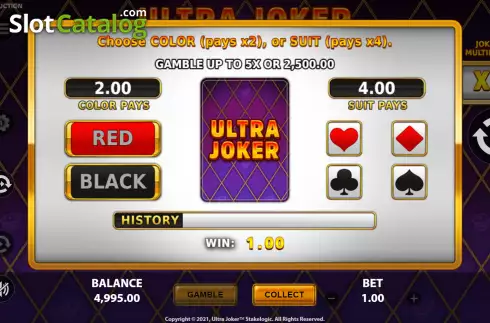 Скрин4. Ultra Joker (Hurricane Games) слот