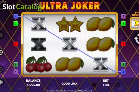 Скрин3. Ultra Joker (Hurricane Games) слот