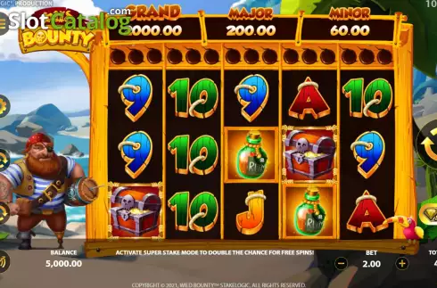 Скрин3. Wild Bounty (Hurricane Games) слот