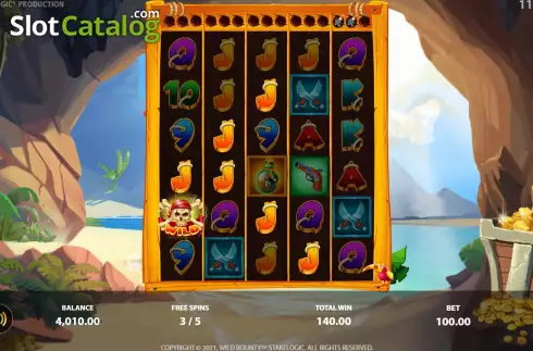 Скрин8. Wild Bounty (Hurricane Games) слот