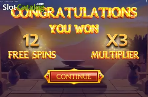 Скрин9. 9 Pyramids of Fortune слот