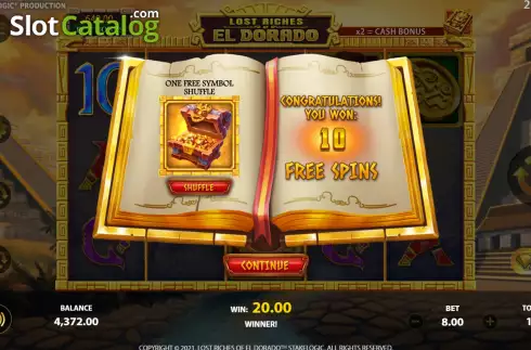 Скрин6. Lost Riches of El Dorado слот