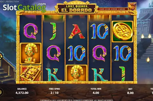 Скрин7. Lost Riches of El Dorado слот