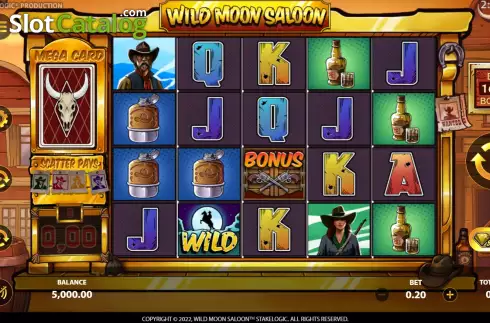Скрин3. Wild Moon Saloon слот