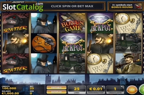 Скрин2. Detective Chronicles слот
