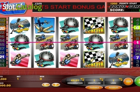 Скрин2. Extreme Games слот