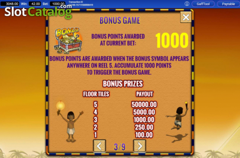 Скрин7. Fortunes of Egypt слот