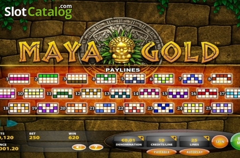 Скрин5. Maya Gold (IGT) слот