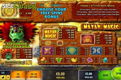 Скрин4. Mayan Magic (IGT) слот