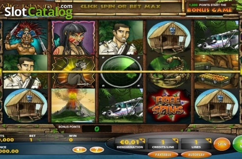 Скрин2. Mystic Island слот