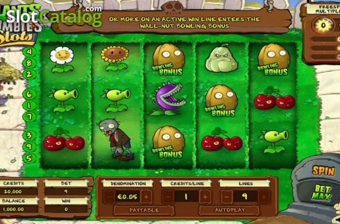 Скрин2. Plants vs Zombies (IGT) слот