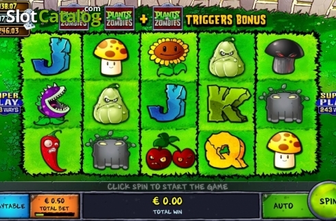 Скрин2. Plants vs Zombies: Backyard Showdown слот