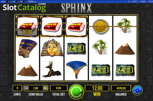 Скрин4. Sphinx слот
