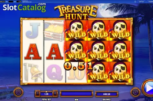 Скрин3. Treasure Hunt (IGT) слот