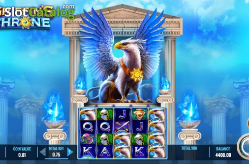 Скрин3. Griffins Throne слот