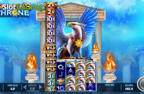 Скрин5. Griffins Throne слот