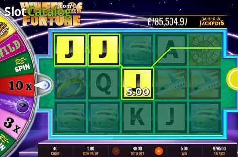 Скрин4. Mega Jackpots Wheel of Fortune on Air слот