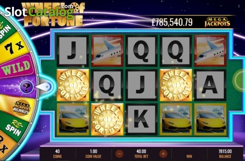 Скрин6. Mega Jackpots Wheel of Fortune on Air слот