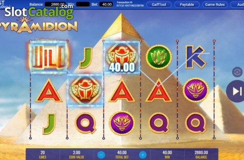 Скрин4. Pyramidion слот