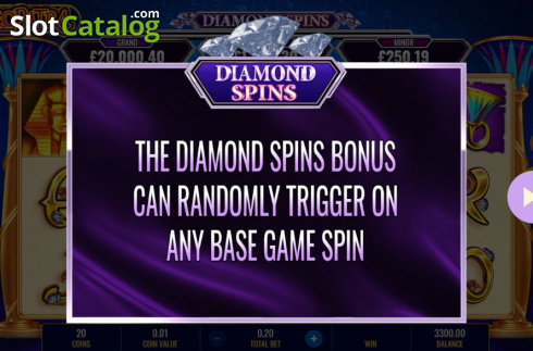Скрин2. Cleopatra Diamond Spins слот