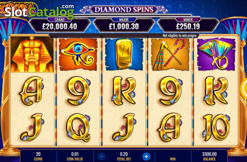 Скрин3. Cleopatra Diamond Spins слот