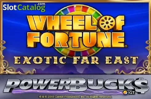 Powerbucks Wheel of Fortune Exotic Far East слот