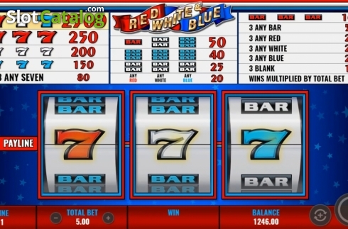 Скрин3. Red White & Blue (IGT) слот