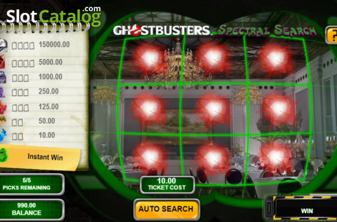 Скрин4. Ghostbusters Spectral Search слот