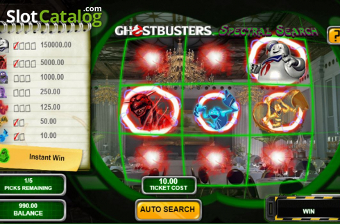 Скрин5. Ghostbusters Spectral Search слот