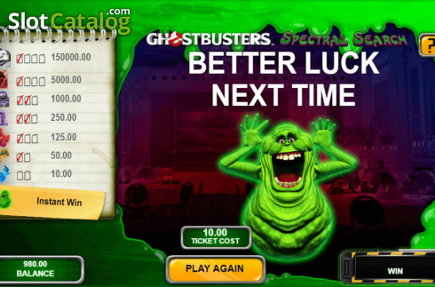 Скрин6. Ghostbusters Spectral Search слот