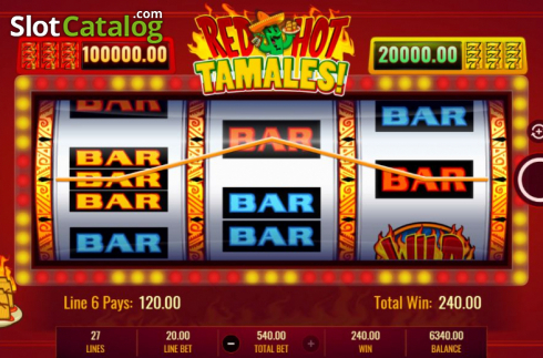 Скрин7. Red Hot Tamales слот