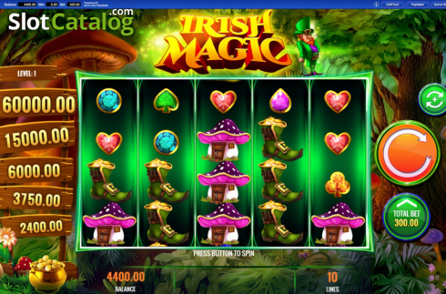 Скрин2. Irish Magic слот